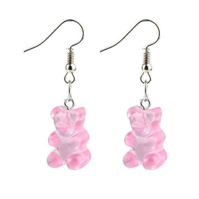 Boucles d'oreilles ours kawaii