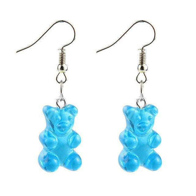 Boucles d'oreilles ours kawaii