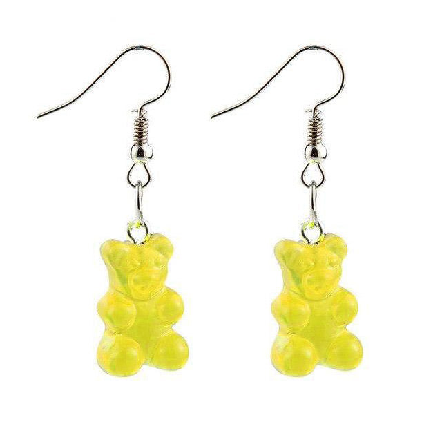 Boucles d'oreilles ours kawaii