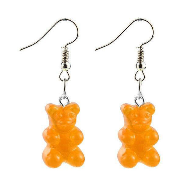 Boucles d'oreilles ours kawaii