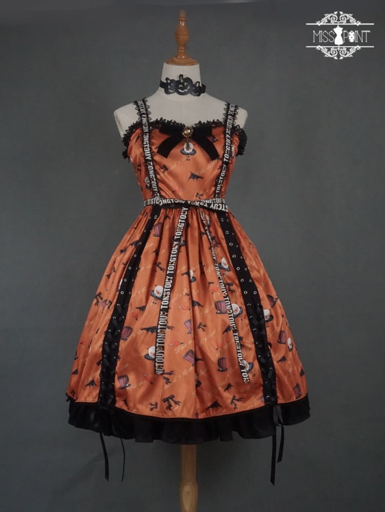 Halloween Lolita Gothic Jumper Skirt