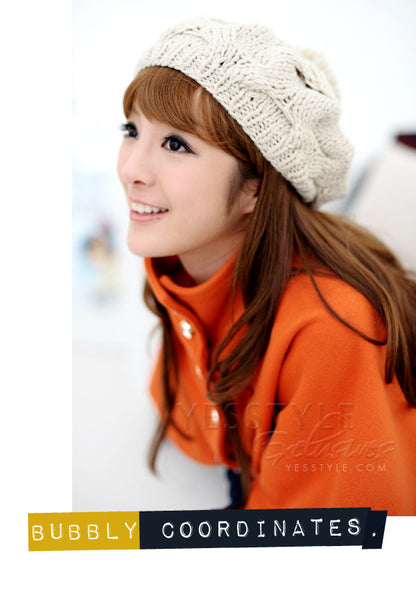 Cable Beret Knit
