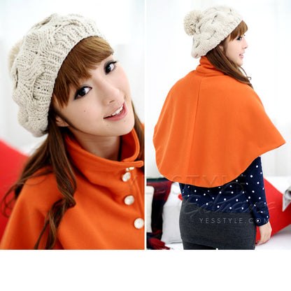 Cable Beret Knit