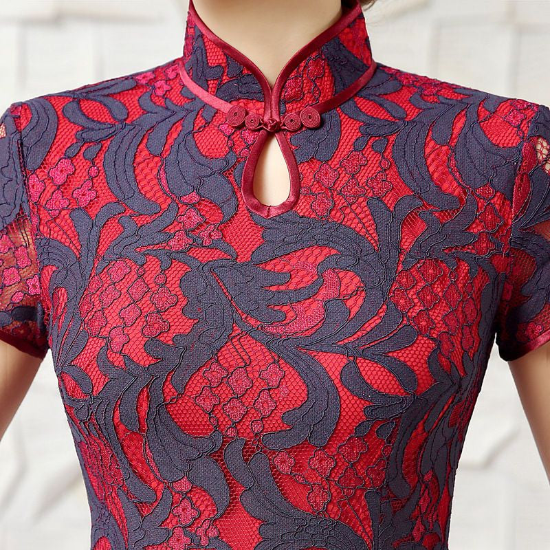 Lace Qipao