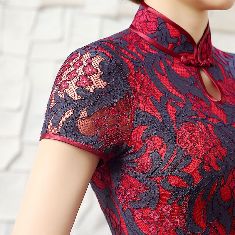 Lace Qipao