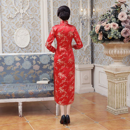 Jacquard Maxi Cheongsam