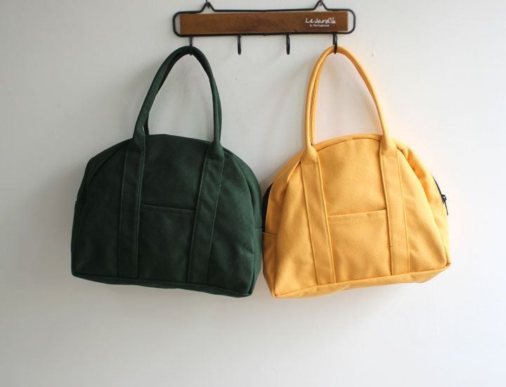 Plain Canvas Handbag