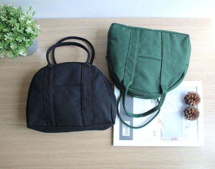 Plain Canvas Handbag