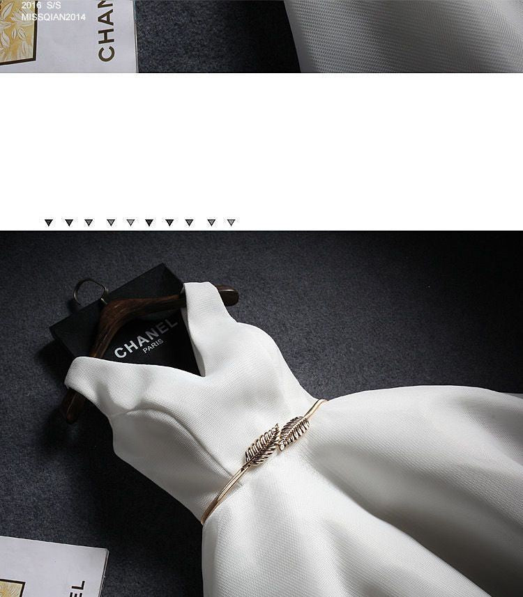 Sleeveless Mini Prom Dress