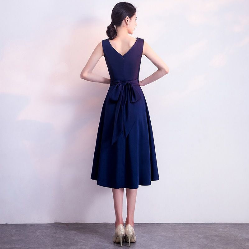 Sleeveless A-line party Dress