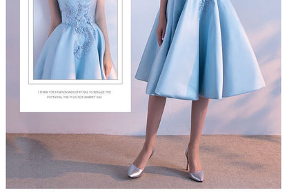 Sleeveless A-line Cocktail Dress