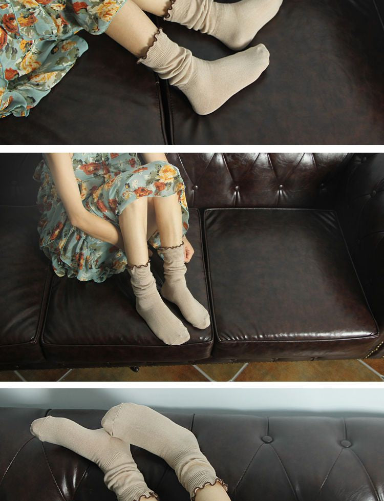 Frill Trim Socks