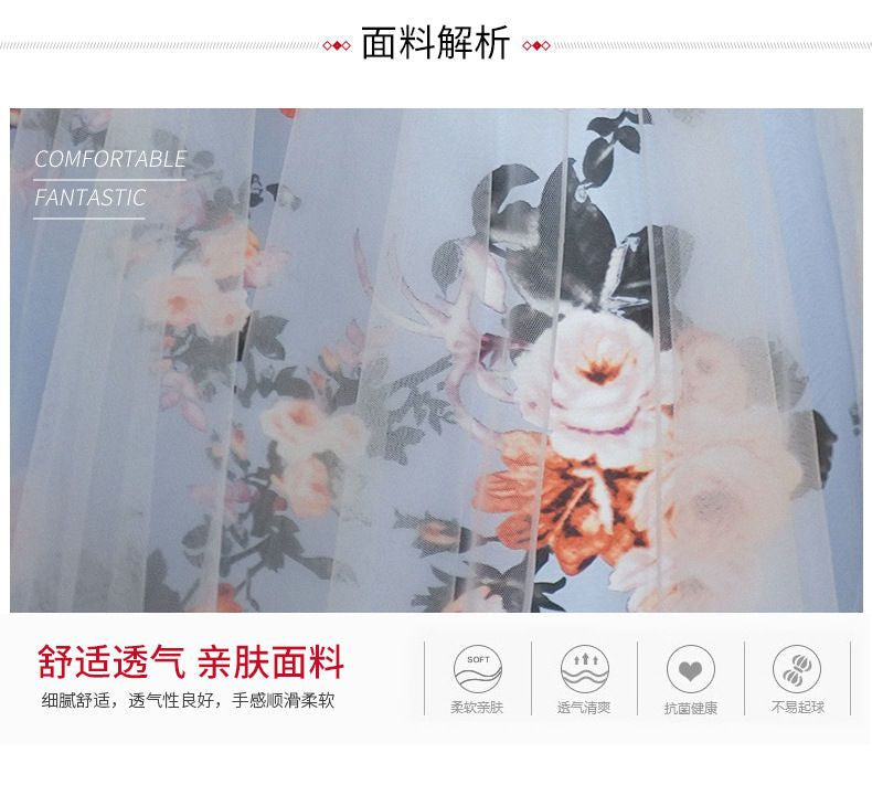 Lace Panel Elbow-Sleeve Midi A-Line Cocktail Dress