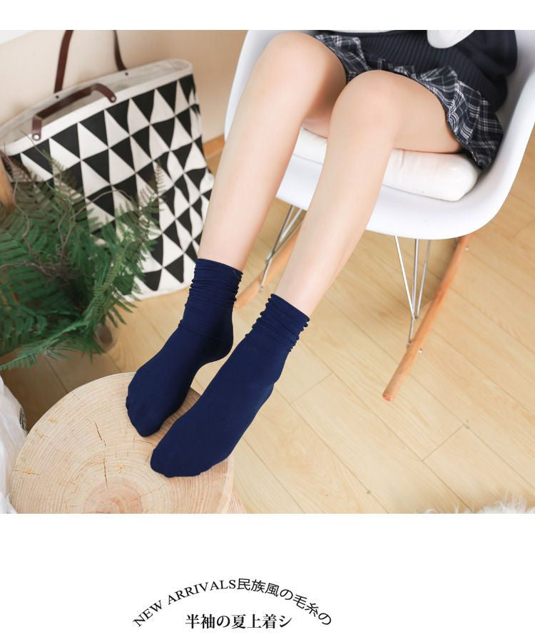 Plain Slouch Socks