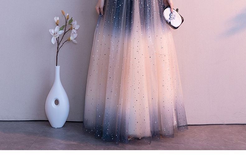 Gradient  Evening Gown