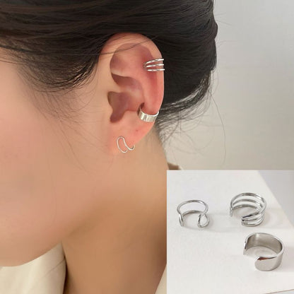 Set of 3: Alloy Cuff Earring (Various Designs)