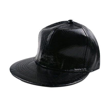 Cap Baseball Faux Leather