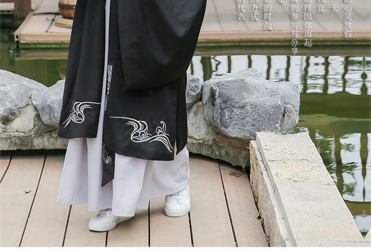 Dragon Embroidered Hanfu Costume / Hanfu Jacket