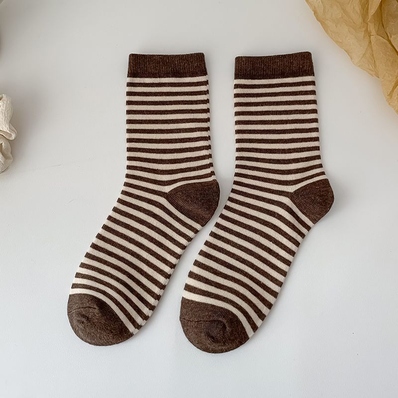 Set Of 3 Pairs: Striped Socks