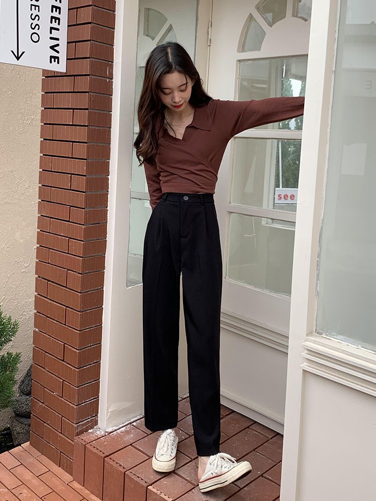 Straight Leg Dress Pants