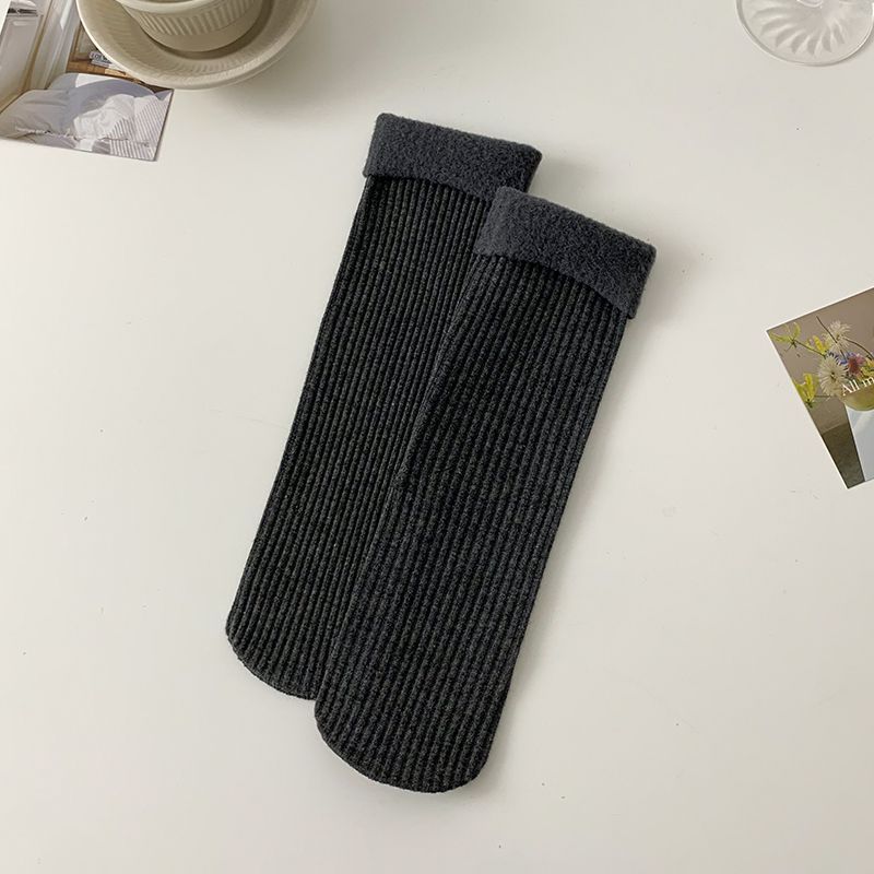 Set Of 3 Pairs: Plain Socks