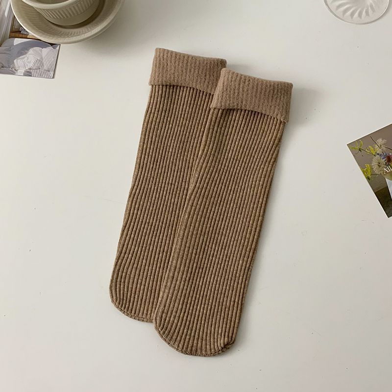 Set Of 3 Pairs: Plain Socks