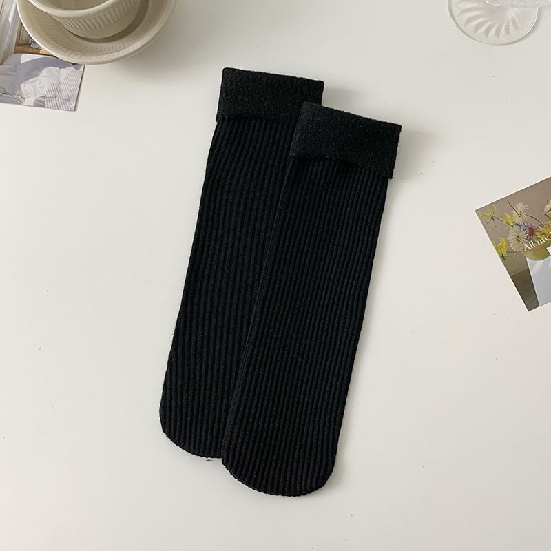 Set Of 3 Pairs: Plain Socks