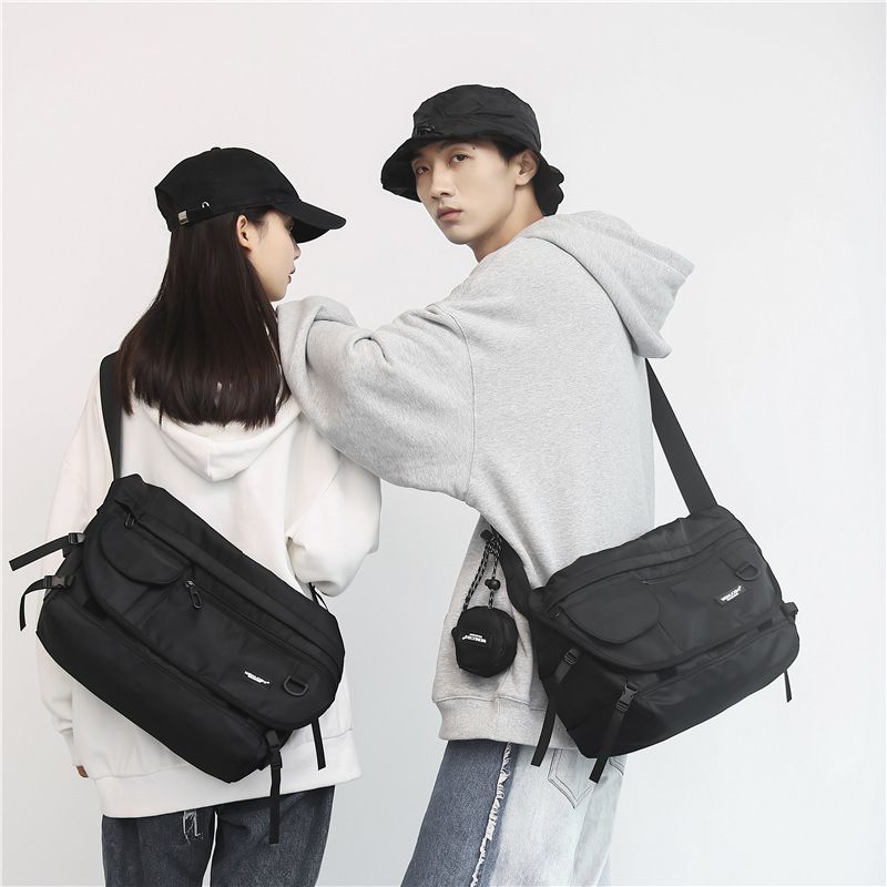 Nylon Messenger Bag