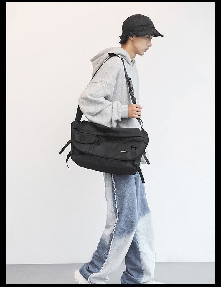 Nylon Messenger Bag