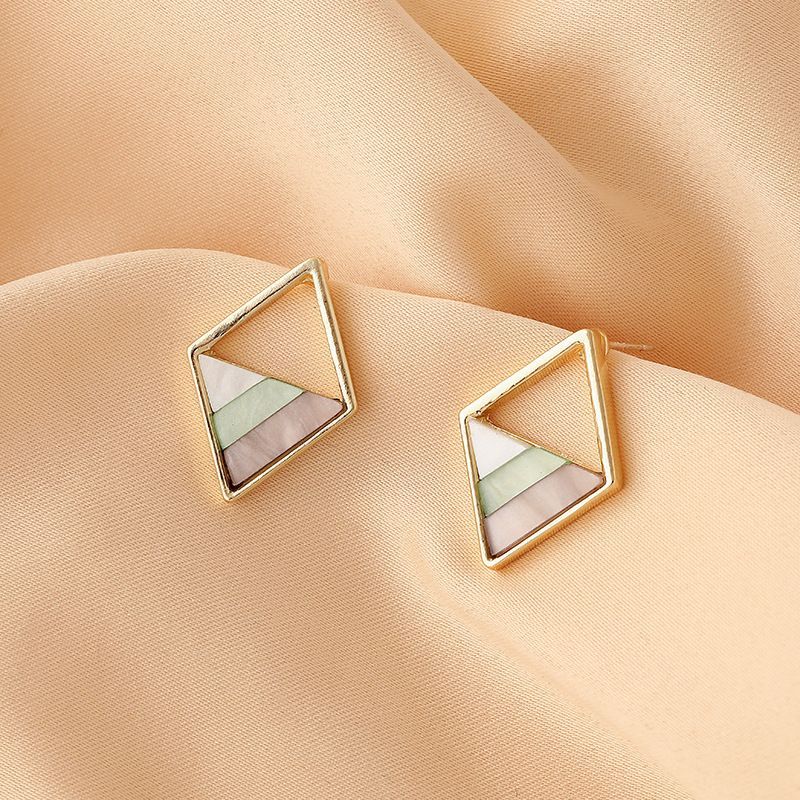 Geometric Acetate Alloy Earring Egirldoll