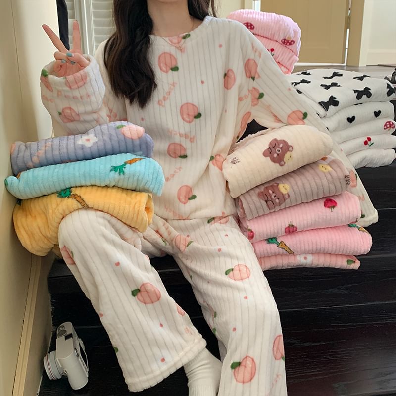 Print Pajama Set