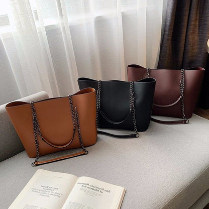 Chain Strap Tote Bag