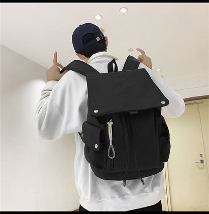 Drawstring Nylon Backpack