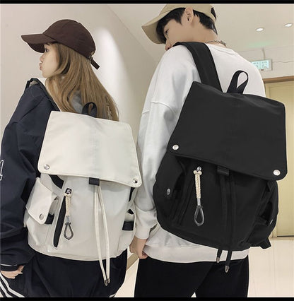 Drawstring Nylon Backpack