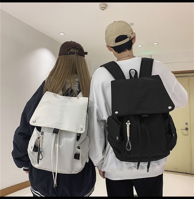Drawstring Nylon Backpack