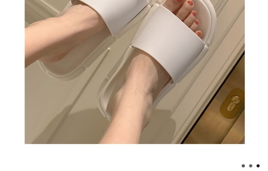 Plain Bathroom Slippers