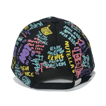 Graphic Print Baseball Cap (Various Designs)