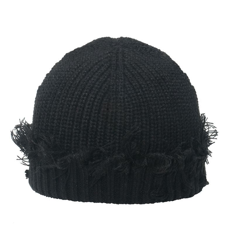 Distressed Knit Beanie