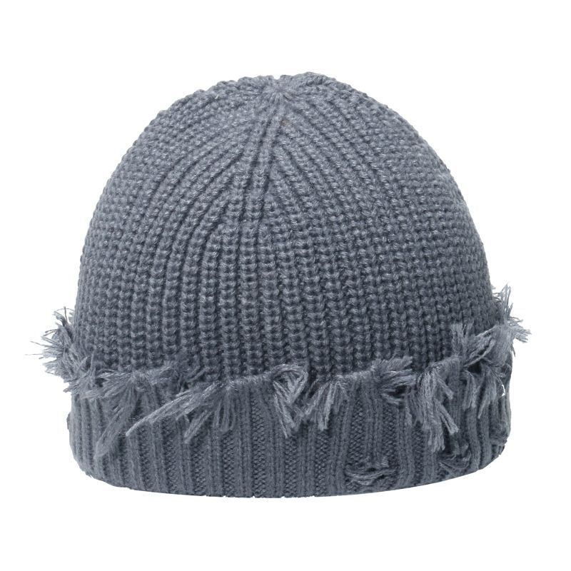 Distressed Knit Beanie
