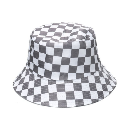 Checker Bucket Hat