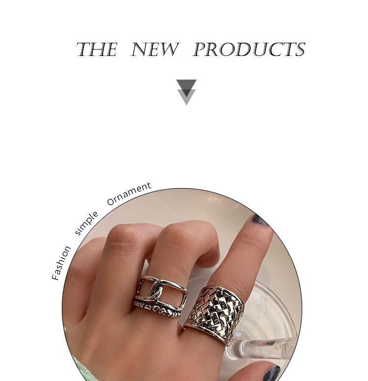 Alloy Open Ring (various designs)