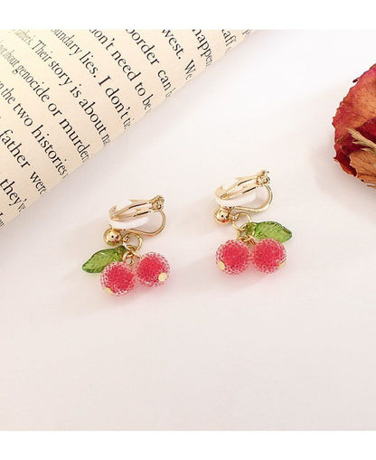 Cherry Drop Earring