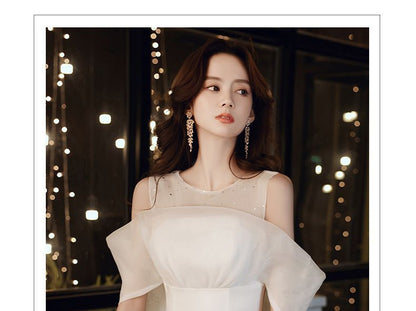 Evening Sheath Cold Gown Shoulder