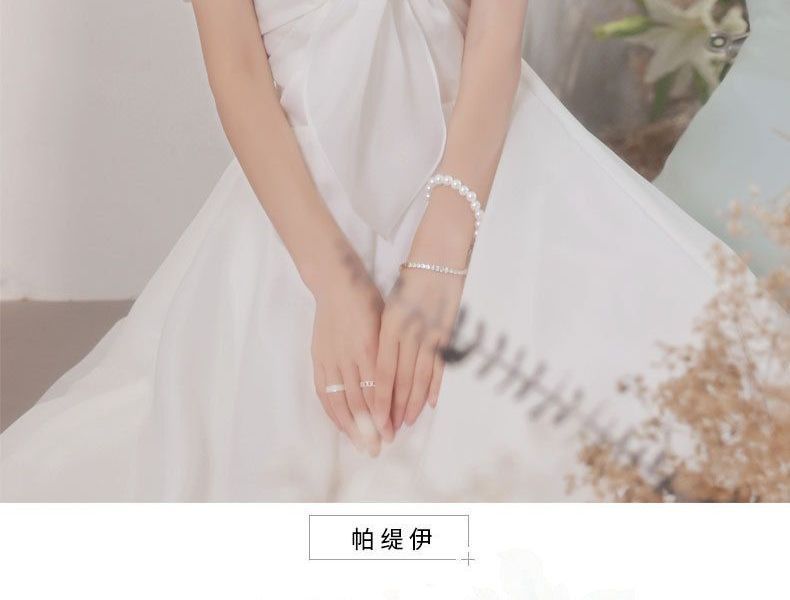 Wedding Off-Shoulder Gown A-Line Bow