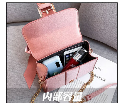 Flap Chain Crossbody Bag