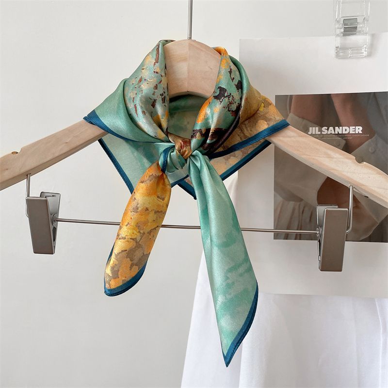 (various Print designs) Silk Scarf