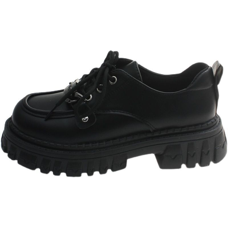 Platform Lace-Up Shoes