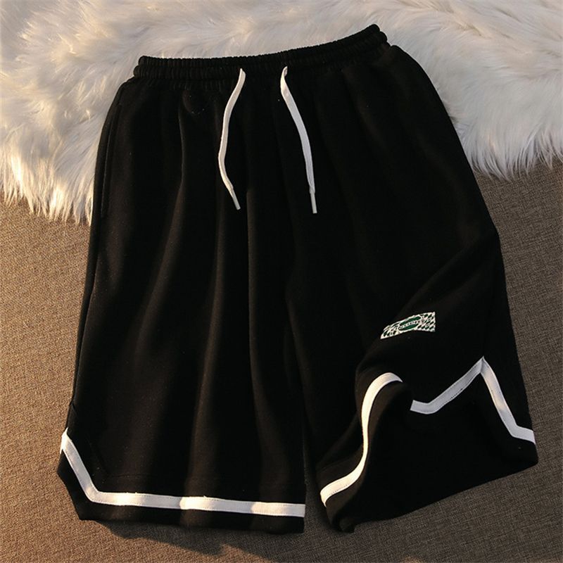 Contrast Trim Sweatshorts