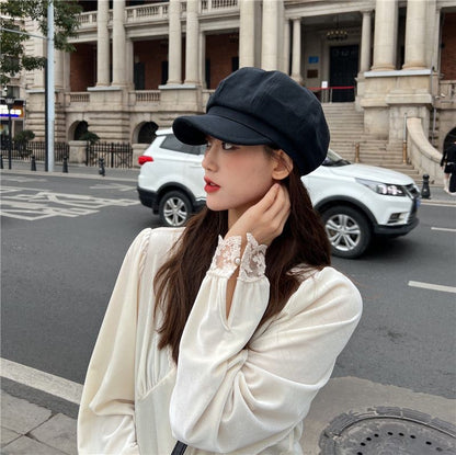Plain Newsboy Cap