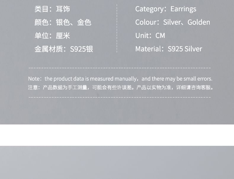 Sterling Silver Hoop Earring